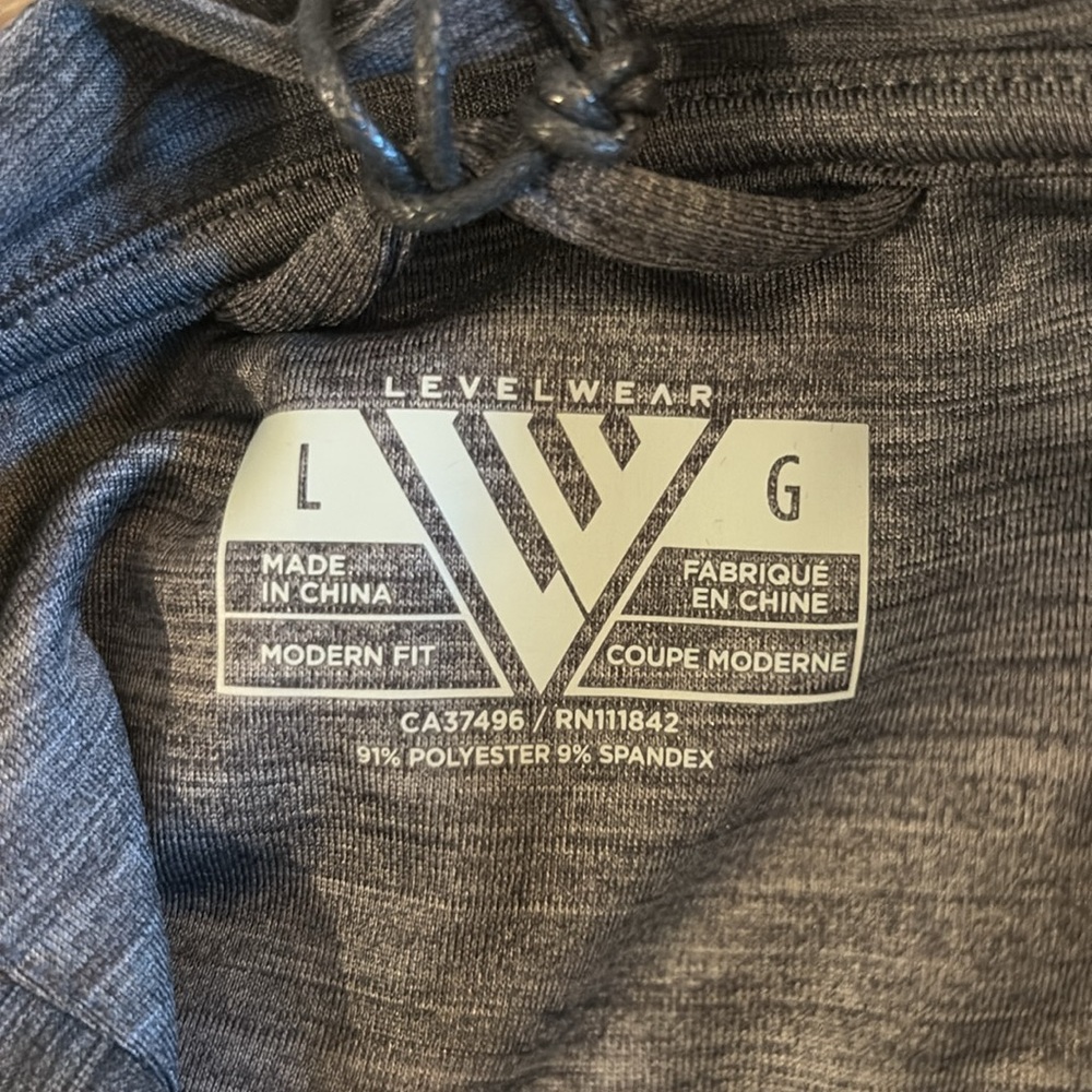 NWT [Levelwear] Vanderbilt Commodores NCAA Apex 1/4 Zip Hooded Pullover Men’s L - Picture 14 of 15